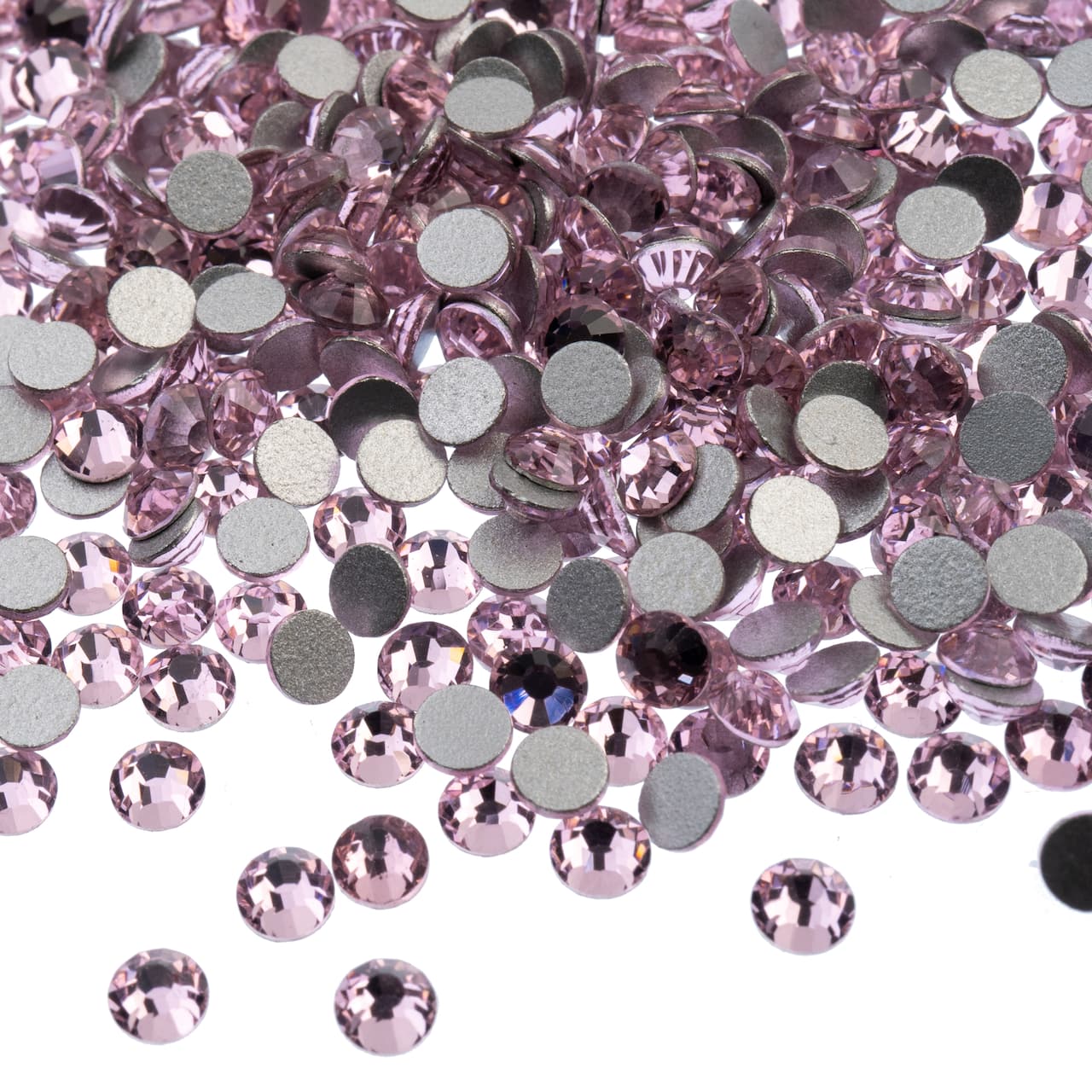 John Bead Crystal Lane SS12 Glass Round Flatback Rhinestones, 432ct.